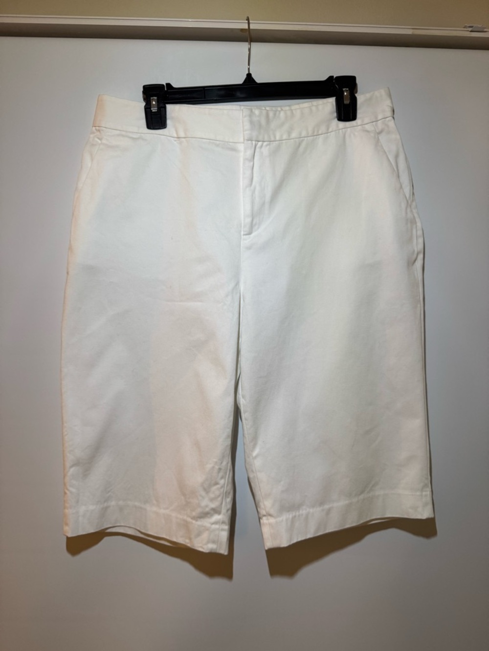 Vintage Lauren Ralph Lauren women’s White Shorts Size 10 100% Cotton